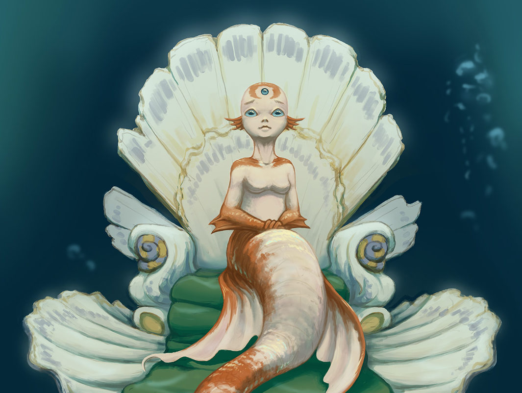 Mermaid Character Design: Neverending Story’s Childlike Empress